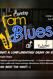  Z DOT presents Sunday Jam Blues at Baramda