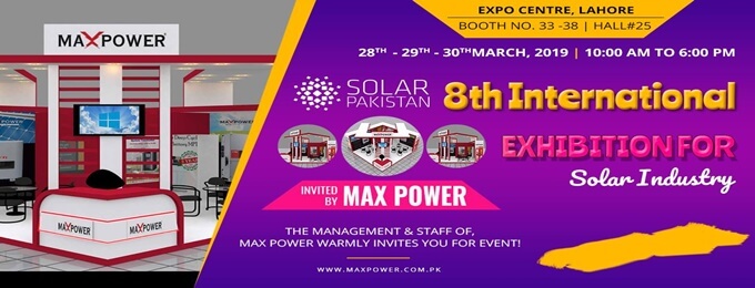 8th Intl Exhibition for Solar Industry | Lahore - Bookitnow.pk