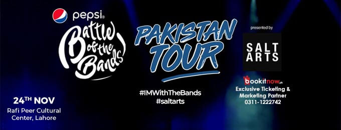 Pepsi Battle of the Bands Pakistan Tour - Lahore