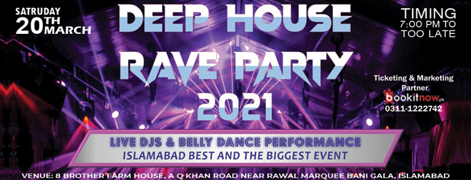 DEEP HOUSE RAVE PARTY 2021