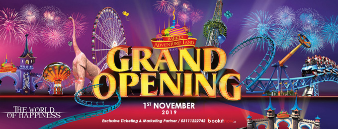 Grand Opening! Bahria Adventure Land Karachi