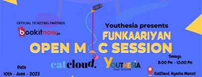 youthesia & eatcloud present an open mic session