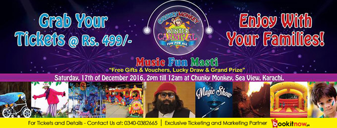 Chunky Monkey Winter Carnival  Karachi