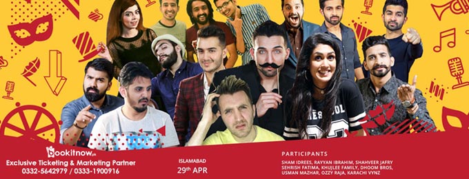 Buy event and Concert tickets in Karachi, Lahore and Islamabad ...