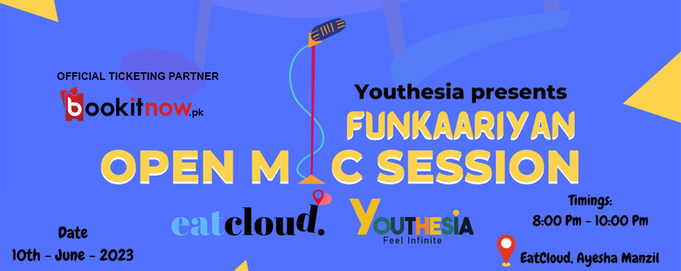 youthesia & eatcloud present an open mic session