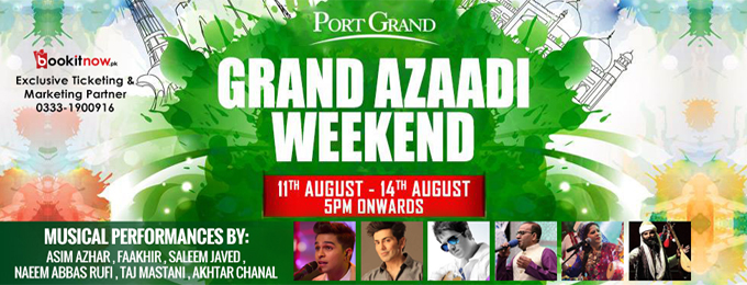 Grand Azaadi Weekend