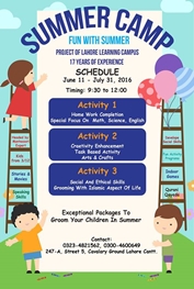 Summer CAMP |Lahore | Lahore - Bookitnow.pk