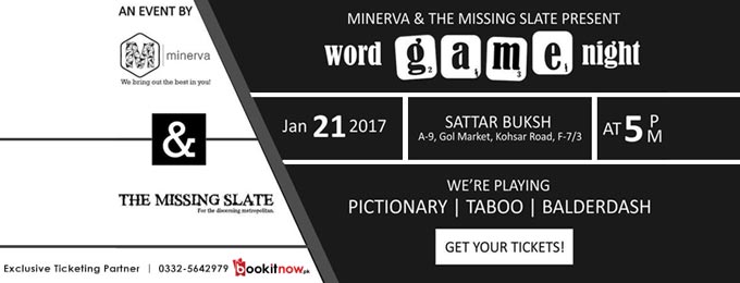  Word Games Night! Islamabad