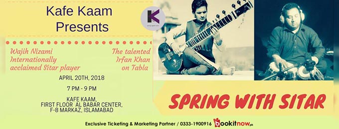 Spring with sitar