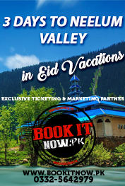 3 Days Tour To Neelum Valley in Eid vacations Islamabad