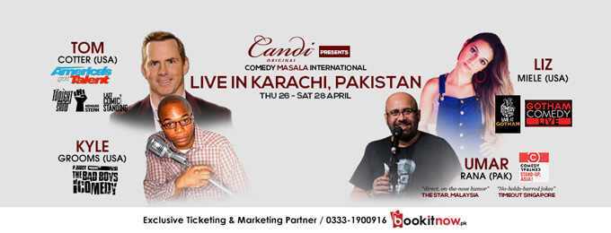 Comedy Masala International (Karachi) - April 2018