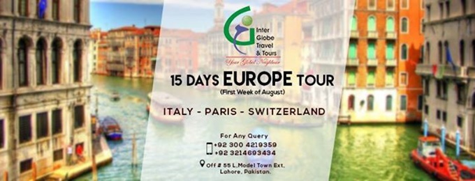 tour to europe from pakistan