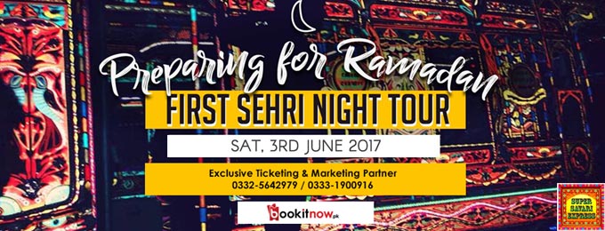 Super Sehri Night Tour by SSE