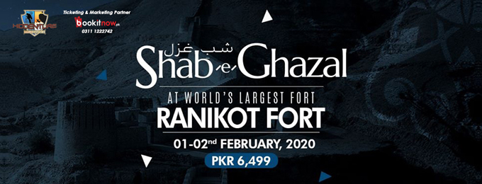 Shab-E-Ghazal at Ranikot Fort