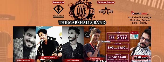 Live Music Concert With The Marshalls Band