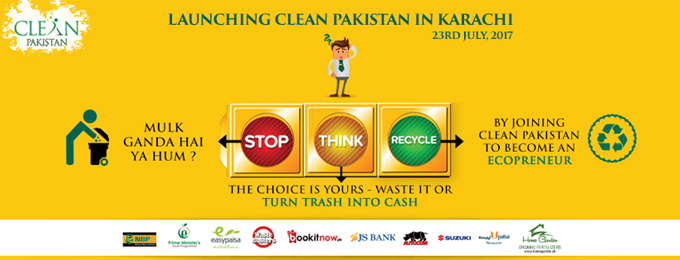 Launching Clean Pakistan in Karachi