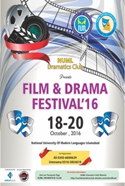 Film And Drama Festival '16 National University of Modern Languages Islamabad