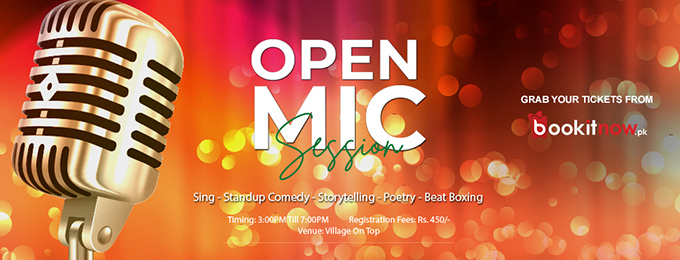 open mic session